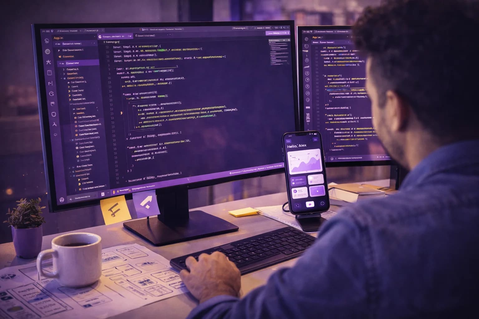 Etapa 3 do desenvolvimento: Desenvolvimento - Programação ágil, com entregas parciais para acompanhamento.