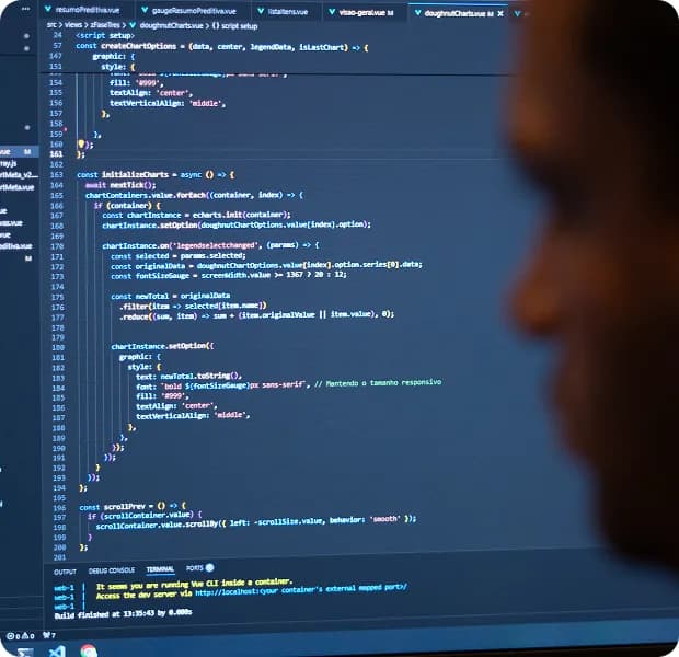 Código fonte de aplicação desenvolvida pela Tecnovix